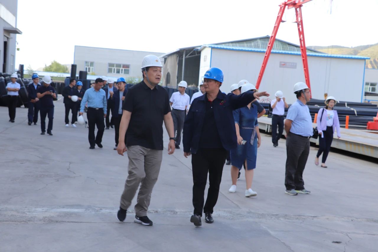 2020年9月2日，甘肅省科技廳葛廳長一行來公司考察