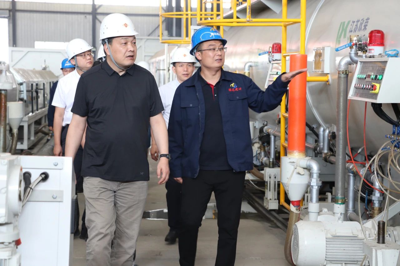 2020年9月2日，甘肅省科技廳葛廳長一行來公司考察